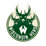 Wisconsin Herd logo featuring three green deer heads with fierce expressions and the team name in bold lettering