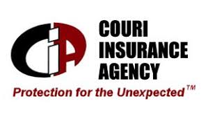 Couri Insurance Agency logo featuring a red and black 'CIA' monogram with the tagline 'Protection for the Unexpected.'